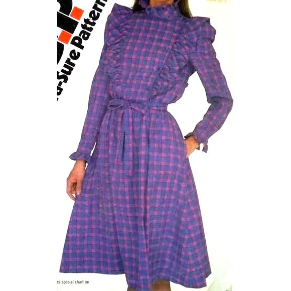 Simplicity 6071 Pattern Dress Miss 10 Uncut Cottagecore Pullover Asymmetrical - Picture 1 of 8